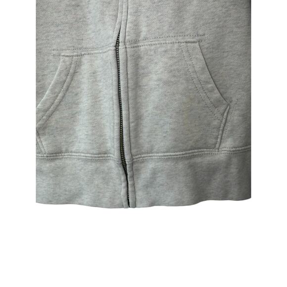 Polo Ralph Lauren Light Gray Full-Zip Hooded Sweat Jacket Youth Small 8 - Picture 4 of 6